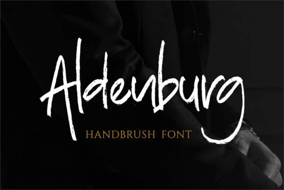 Aldenburg: A Natural Brushed Font for Real Business Branding