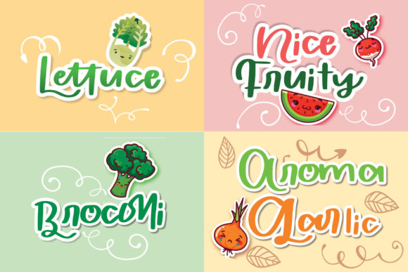 Aroma Garlic: A Display Font That Smells Like Confidence
