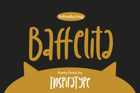 Baffelita: A Friendly Display Font for Handmade Labels & Printables