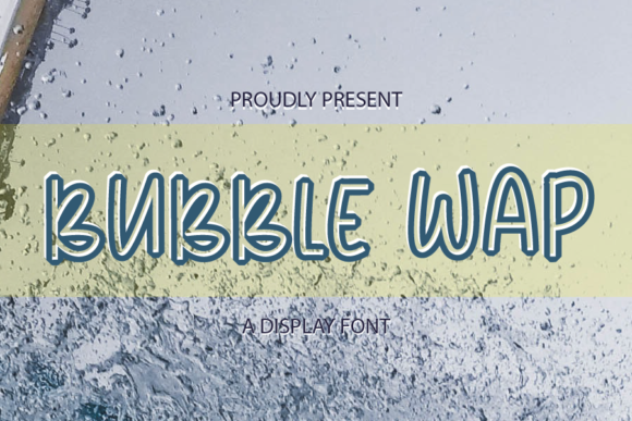 Bubble Wap: A Bouncy Display Font with Editorial Warmth