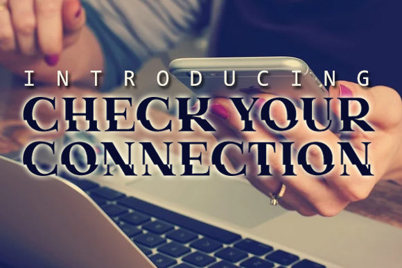 Check Your Connection: A Bold Display Font for Handmade Creators