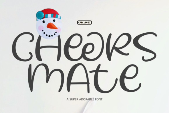 Cheers Mate Font: A Display Typeface That Delivers Joy—Not Just Letters