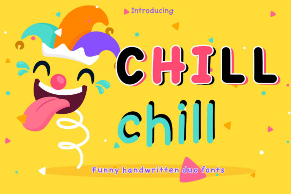 Chill Chill: A Playful Display Font for Light-Hearted Editorial Moments