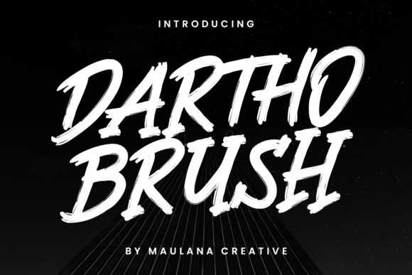 Dartho Brush: A Bold, Warm Display Font for Editorial Moments