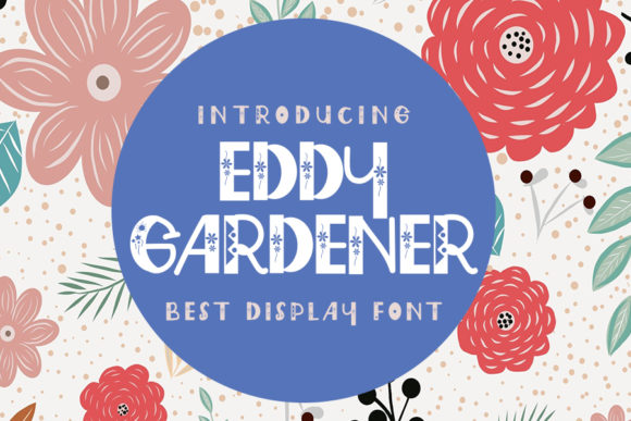 Eddy Gardener: A Display Font for Thoughtful Editorial Design