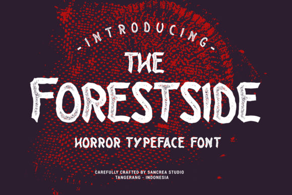 Forest Side: A Bold Display Font for Editorial Impact