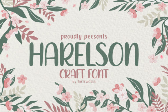 Harelson Craft: A Playful Display Font That Lifts Digital Branding