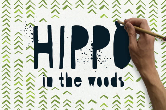 Hippo in the Woods: A Playful Display Font That Builds Warmth and Recognition