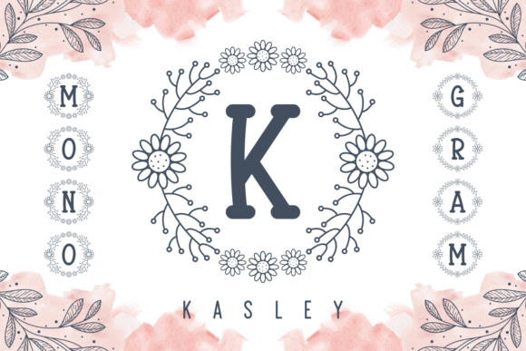 Kasley Display Font for Handmade Creators