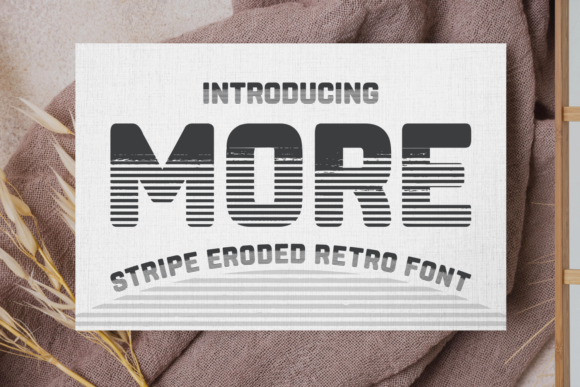 More: A Bold Vintage Display Font That Commands Attention