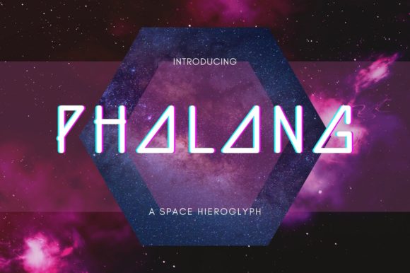 Phalang: A Sci-Fi Display Font for Editorial Impact