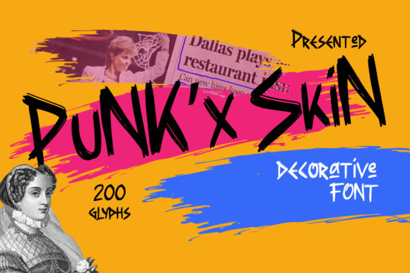Punkx Skin: A Hand-Crafted Display Font That Feels Human