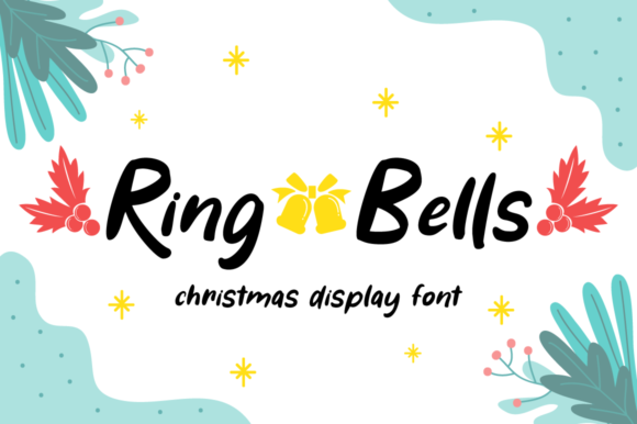 Ring Bells: A Charming Display Font for Holiday-Ready Web Design