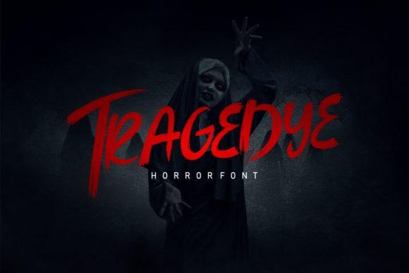 Tragedye: A Dramatic Display Font for Bold Digital Moments