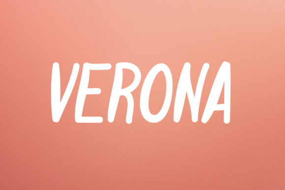 Verona: A Display Font That Makes Your Campaign Stand Out
